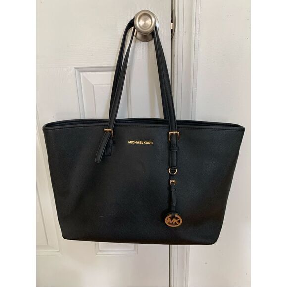 Michael Kors black tote bag large - Picture 1 of 9